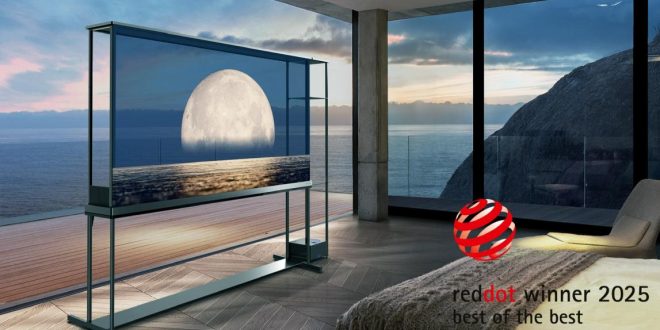 إل جي تحوزعلى إشادة واسعة لأحدث ابتكاراتها في التصميم في حفل جوائز RED DOT للتصميم لعام ٢٠٢٥