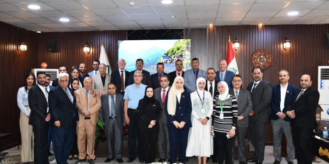 البرفسور صادق الشمري: يدير حلقة نقاشية بشان الحوكمة البيئية نظمها مصرف الناسك الاسلامي