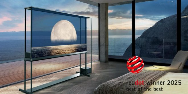 إل جي تحوزعلى إشادة واسعة لأحدث ابتكاراتها في التصميم في حفل جوائز RED DOT للتصميم لعام ٢٠٢٥