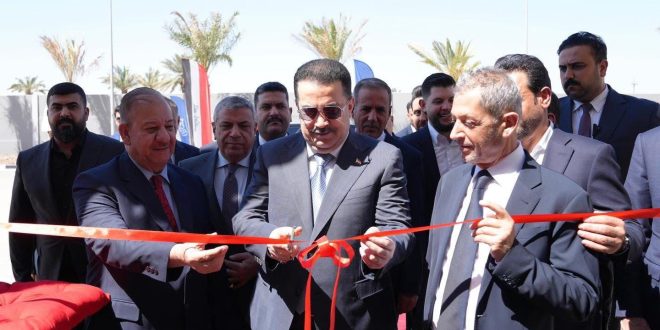 السوداني يفتتح مصانع الشركة العربية المتحدة بحضور السنافي وشخصيات رفيعة