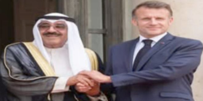 صاحب السمو مشعل الأحمد الجابر الصباح يزور فرنسا
