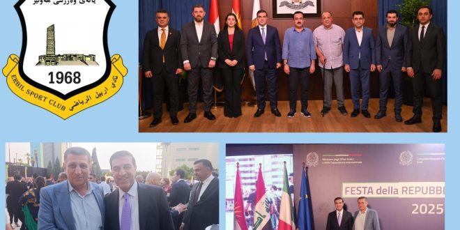سفين ياسين .. من العمل الخيري الانساني لرئاسة نادي اربيل الرياضي سفين ياسين رئيساً لنادي أربيل الرياضي