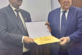 البرفسور صادق راشد الشمري: يحاضر في المجمع العلمي ويثني على وثيقة الإصلاح المصرفي