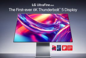 إل جي تكشف النقاب عن أول شاشة 6K في العالم مزودة بتقنية Thunderbolt™ 5 للمبدعين المحترفين