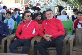 الكباتن يطورون النشاط الرياضي والكشفي في البصرة الكابتن طلال عبدالرضا البدري والكابتن مخلص عبدالعباس التميمي ومن معهم من موظفين