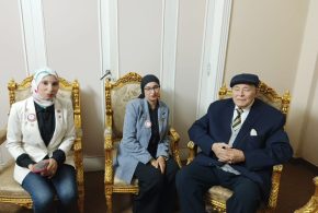 الشاملى يرسل وفدا من الكيان للتضامن مع الشعب الفلسطيني