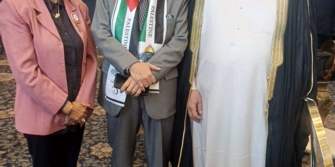 شباب الوطن يتصدر قمة السلام العالمى بحضوره المتميز وسط قامة دولية