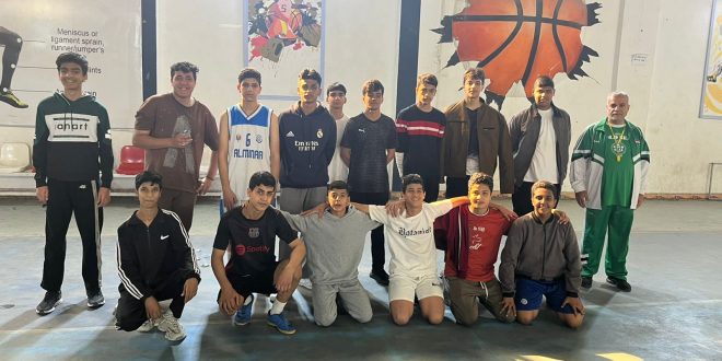 محاولات جادة لإعادة كرة السلة المدرسية في تربية البصرة