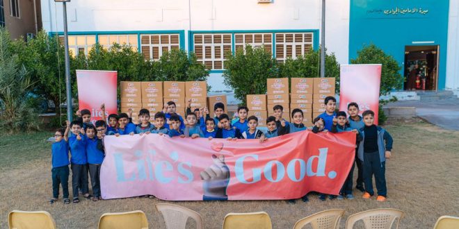 إل جي إلكترونيكس تحتفل بيوم الطفل العالمي مع أطفال دار الأيتام في بغداد