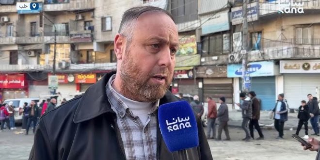 نائب محافظ حلب : بدأ الأهالي بالعودة إلى حياتهم في حي الأشرفية