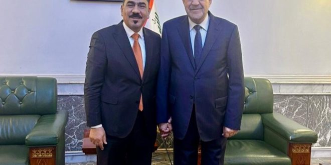 الحمداني بلتقي المالكي ويناقشان واقع الاقتصاد واليات عمل السوق المحلية