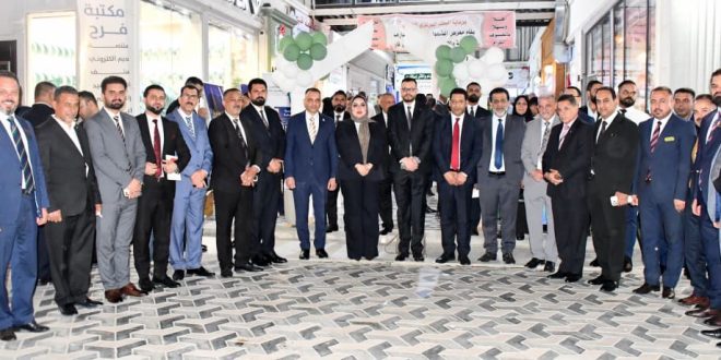 مدير البنك المركزي العراقي/فرع البصرة يفتتح معرض الشمول المالي في محافظة ذي قار