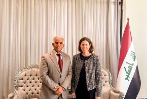 محسن الحميد يبحث مع البنك الأوروبي لإعادة الإعمار والتنمية سبل تعاون مالي وميداني مثمرة